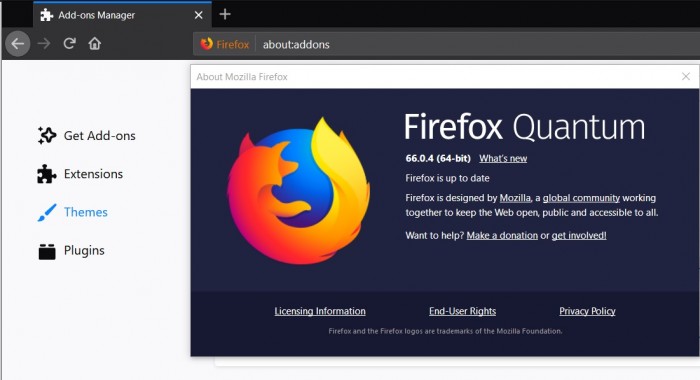 Firefox 66.0.4發(fā)布：修復(fù)用戶無(wú)法使用擴(kuò)展問(wèn)題