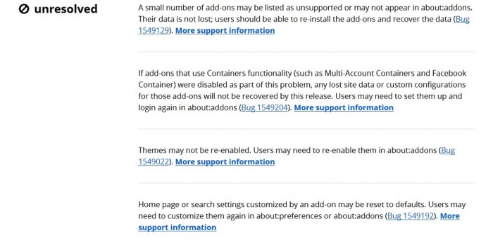 Firefox 66.0.4發布：修復用戶無法使用擴展問題